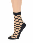 Pentagon Black Sheer Socks - Global Trendz Fashion®