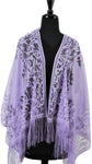 Handmade Purple Net Scarf - Global Trendz Fashion®