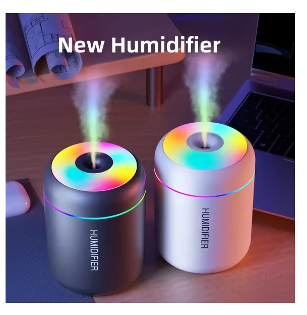180ML Mini Air Humidifier USB Electric Aroma Diffuser Essential Oil Purifier Aromatherapy Mist Maker Lights For Car Home Bedroom