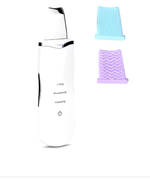Electric Skin Scrubber Peeling Blackhead Remover Deep Face Cleaning Lifting Ion Acne Pore Cleaner Facial Spatula Shovel Cleanser
