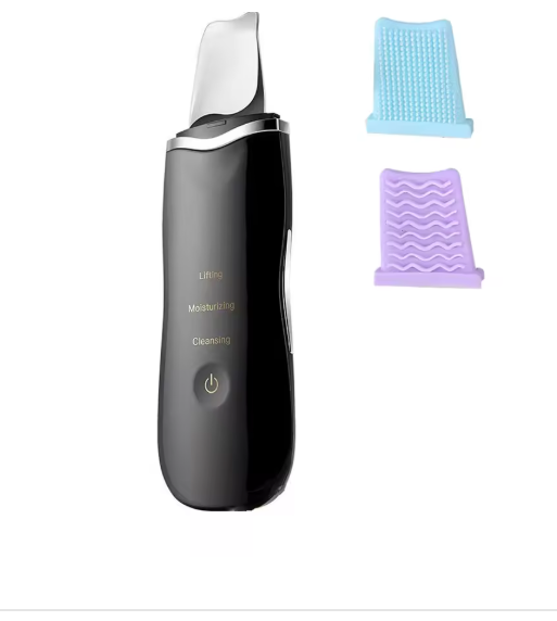 Electric Skin Scrubber Peeling Blackhead Remover Deep Face Cleaning Lifting Ion Acne Pore Cleaner Facial Spatula Shovel Cleanser