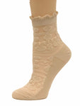 Stunning Beige Sheer Socks - Global Trendz Fashion®