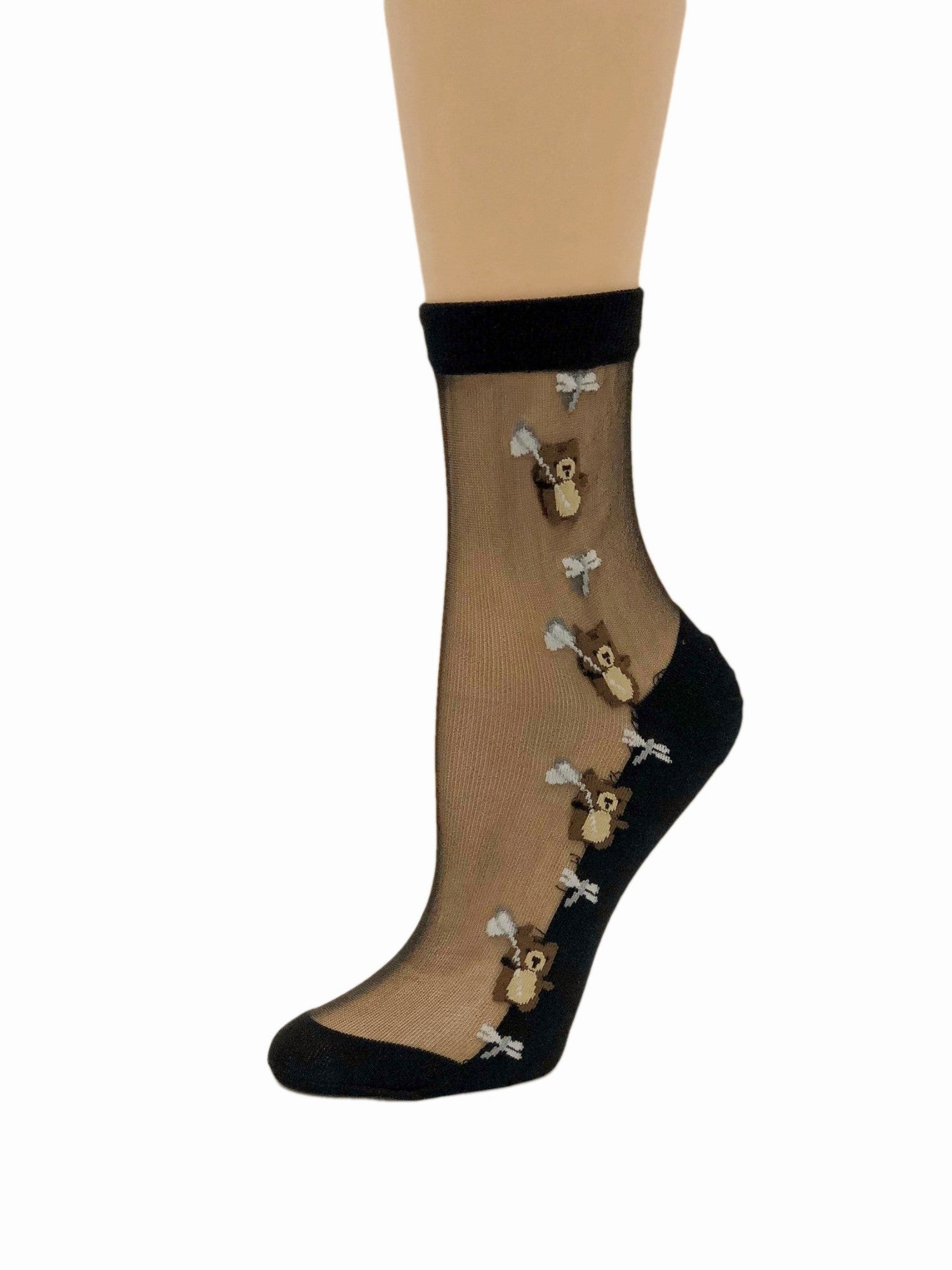 Adorable Baby Bear Sheer Socks - Global Trendz Fashion®