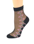 Blush Pink Sheer Socks - Global Trendz Fashion®