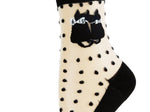 Twin Cat Dotted Sheer Socks - Global Trendz Fashion®
