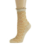 Pentagon Beige Sheer Socks - Global Trendz Fashion®