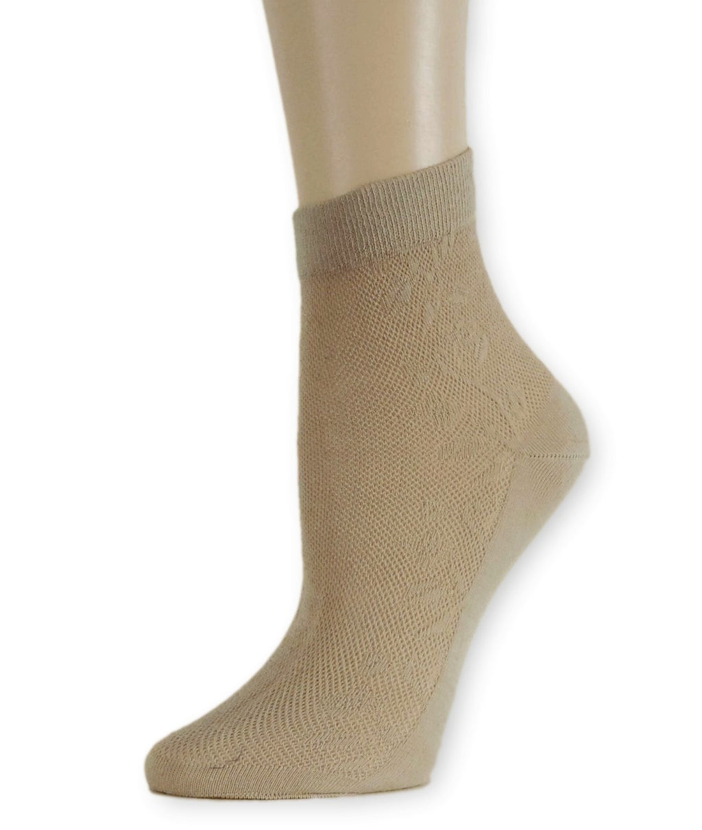 Soft Biege Sheer Socks - Global Trendz Fashion®