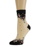 Royal Chandelier Sheer Socks - Global Trendz Fashion®