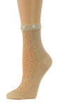 Lovely Custom Sheer Socks with Beads - Global Trendz Fashion®