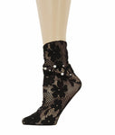 Rich Black Tulle Socks - Global Trendz Fashion®