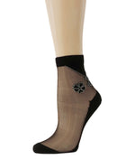 Five Leaf Petal Sheer Socks - Global Trendz Fashion®