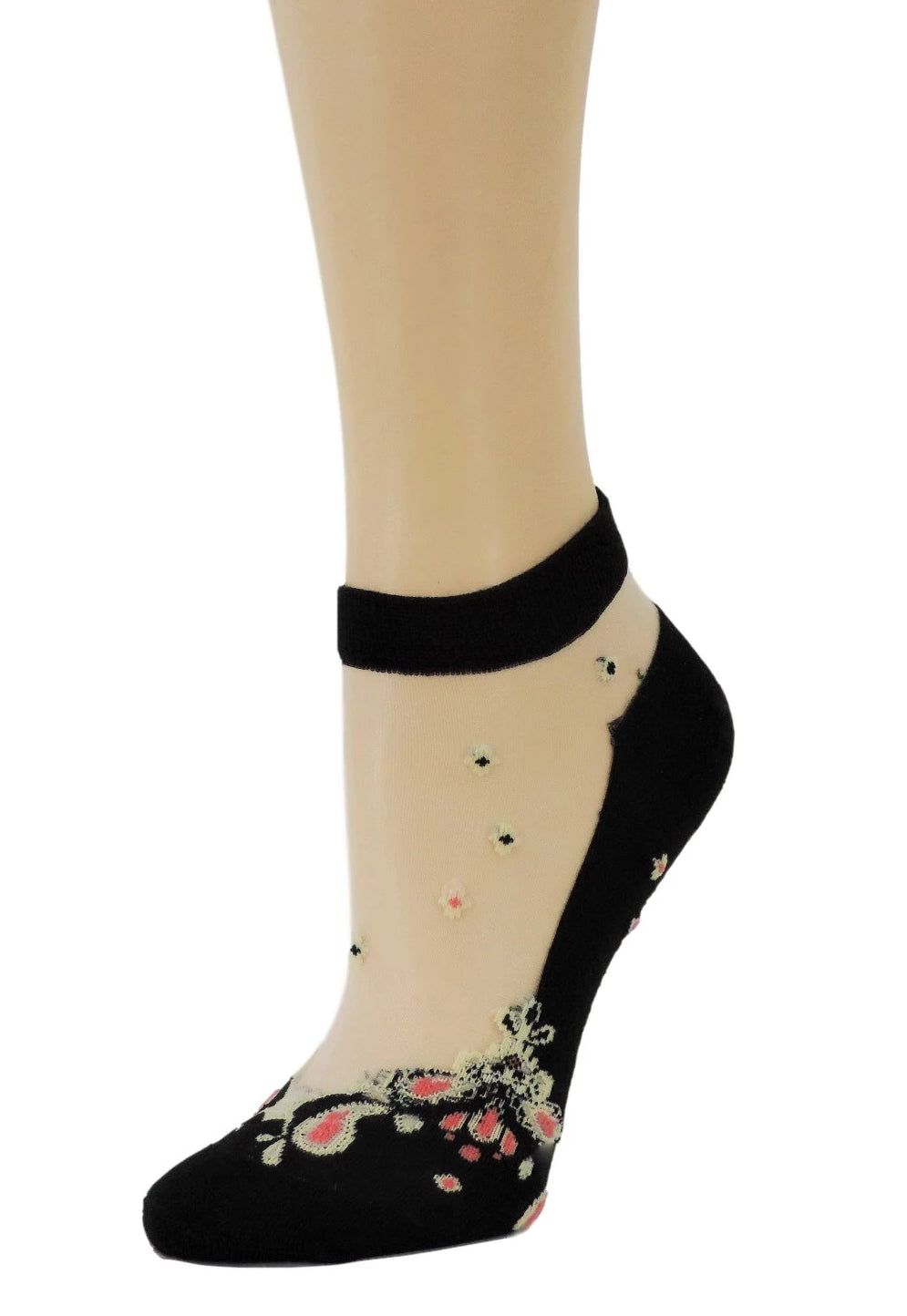 Royal Chandelier Ankle Sheer Socks - Global Trendz Fashion®