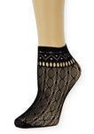 Black Night Ankle Mesh Socks - Global Trendz Fashion®