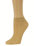 Leopard Ankle Mesh Socks - Global Trendz Fashion®