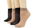 Brown/Black Nylon Socks (Pack of 10 pairs) - Global Trendz Fashion®