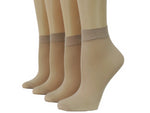 Super Beige Nylon Socks (Pack of 10 pairs) - Global Trendz Fashion®