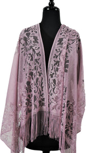 Handmade Pink Net Scarf - Global Trendz Fashion®