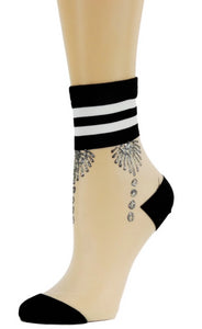 Royal Henna Sheer Socks - Global Trendz Fashion®