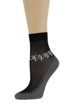 Achromatic Henna Sheer Socks - Global Trendz Fashion®