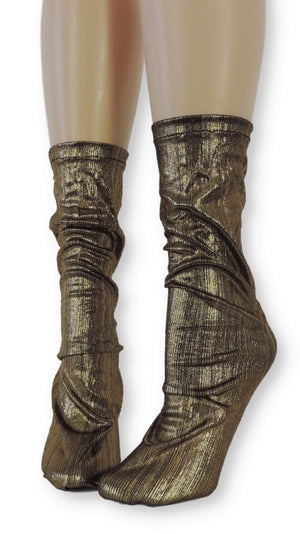 Golden Reflective Socks - Global Trendz Fashion®
