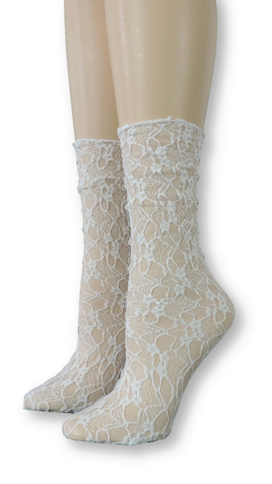 Snow Flake Mesh Socks - Global Trendz Fashion®
