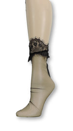 Black Net Tulle Socks - Global Trendz Fashion®