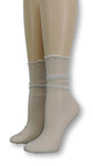 Pleated Tulle Socks - Global Trendz Fashion®