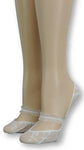 Frosted Ankle Sheer Socks with frill elastic - Global Trendz Fashion®