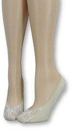 Sage Ankle Socks with White Mesh Top - Global Trendz Fashion®
