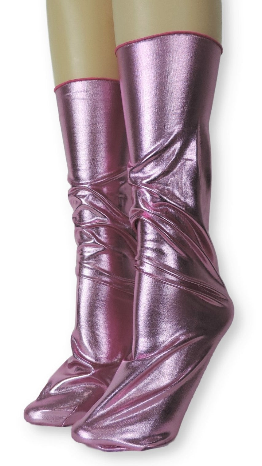 Warrior Pink Pearl Reflective Socks - Global Trendz Fashion®
