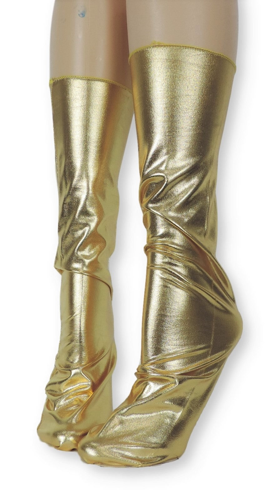 Metallic Gold Reflective Socks - Global Trendz Fashion®