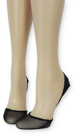 Shadow Black Ankle Mesh Socks - Global Trendz Fashion®
