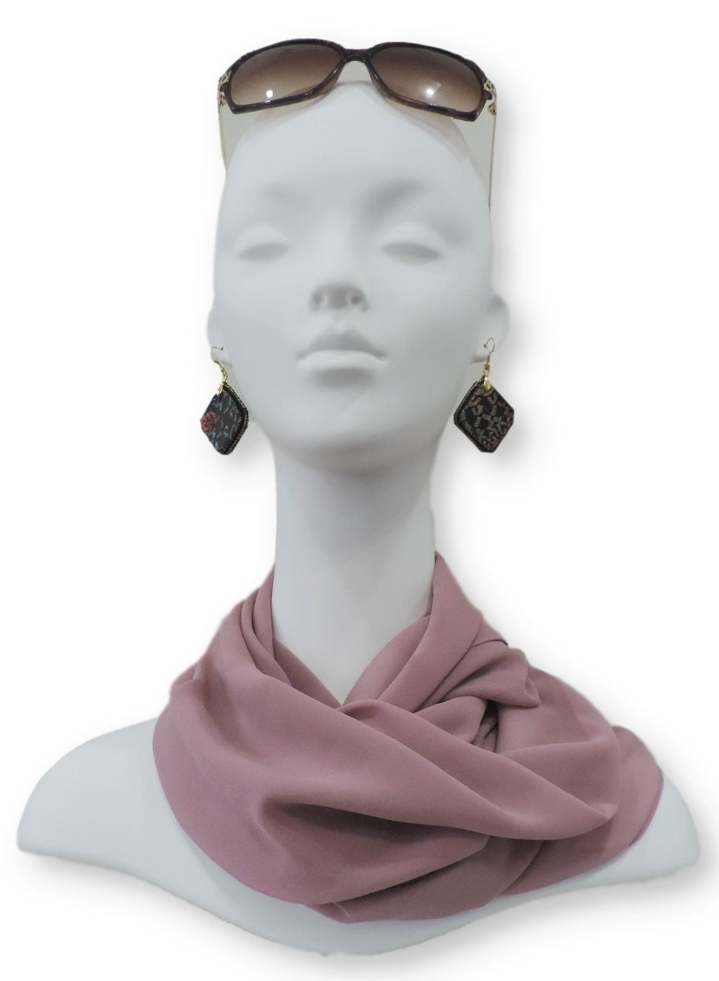 Lilac Chiffon Scarf - Global Trendz Fashion®