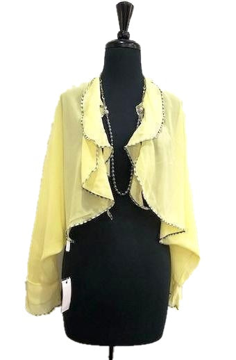 Donna Yellow Cardigan - Global Trendz Fashion®