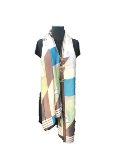 Stunning Multicoloured Printed Scarf - Global Trendz Fashion®