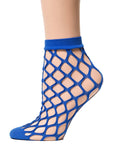 Elegant Blue Fishnet Socks - Global Trendz Fashion®