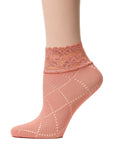 Glowing Orange Mesh Socks - Global Trendz Fashion®