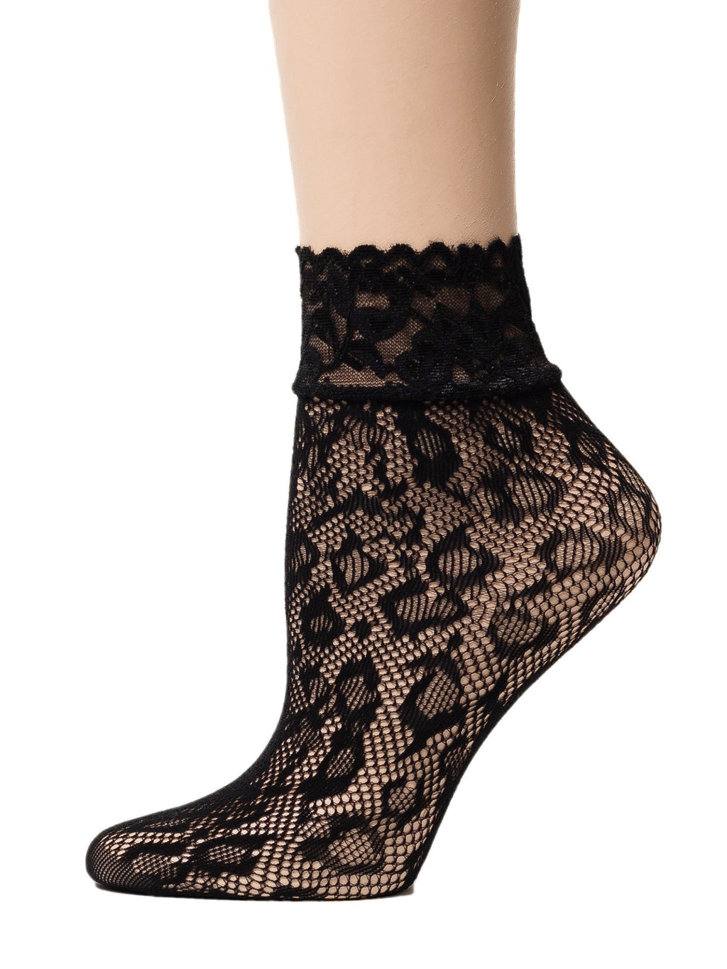 Cheetah Black Mesh Socks - Global Trendz Fashion®