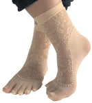 Floral Toe Mesh Socks - Global Trendz Fashion®