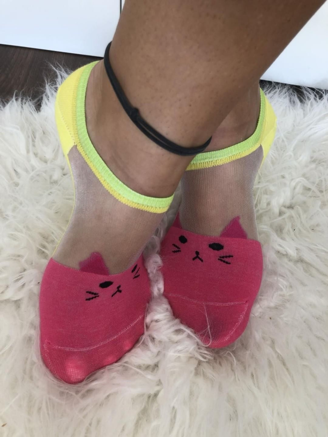 Cat Ankle Sheer Socks - Global Trendz Fashion®