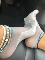 Cute Patterned Sheer Socks (Pack of 3 Pairs) - Global Trendz Fashion®