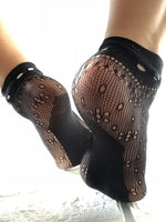 Wild Black Mesh Socks - Global Trendz Fashion®