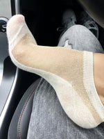 Glowing White Ankle Sheer Socks - Global Trendz Fashion®