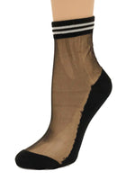 Twin Striped Sheer Socks - Global Trendz Fashion®