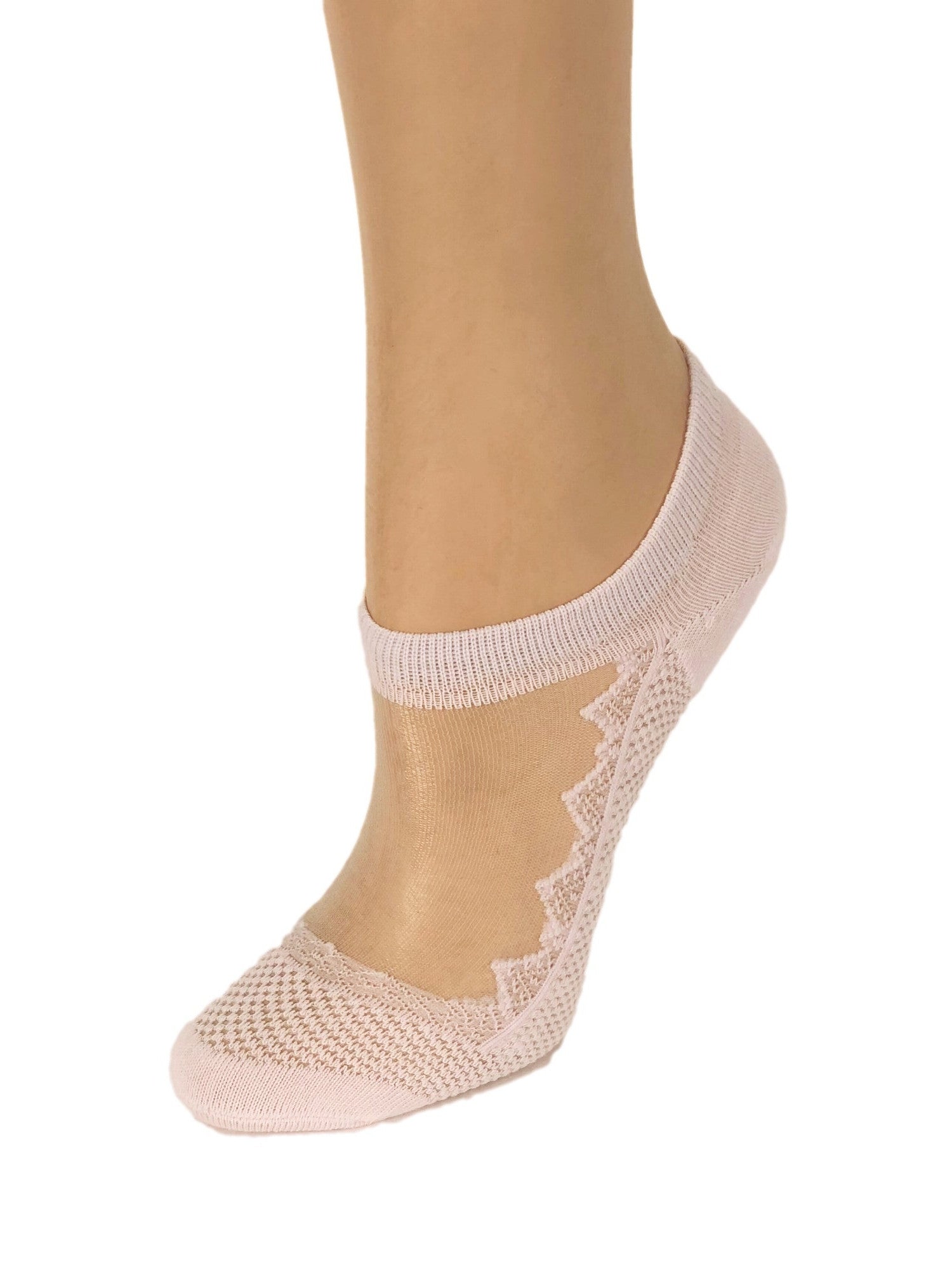 Beautiful White Ankle Sheer Socks - Global Trendz Fashion®