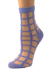 Cornflour Blue Sheer Socks - Global Trendz Fashion®