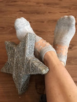 Dazzling Grey Dotted Ankle Sheer Socks - Global Trendz Fashion®