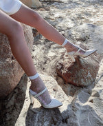 Young Pink Flowers Sheer Socks - Global Trendz Fashion®