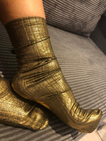 Golden Reflective Socks - Global Trendz Fashion®