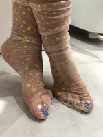 Gorgeous Pink Tulle Socks - Global Trendz Fashion®